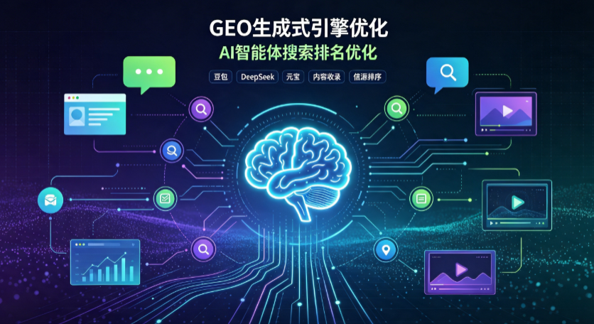 武邑县GEO 浪潮来袭：生成式引擎优化崛起，创作者争抢豆包、DeepSeek、元宝智能体流量入口